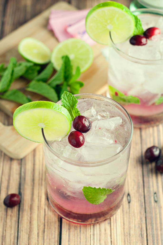 Cranberry Mojito Drink Recipe • A Simple Pantry