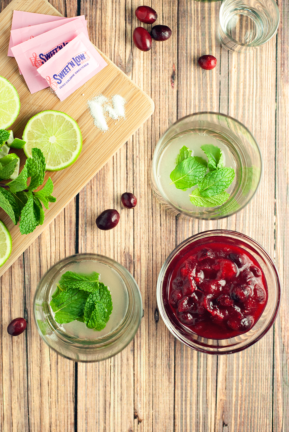 Start the night off right with this amazing Cranberry Mojito!