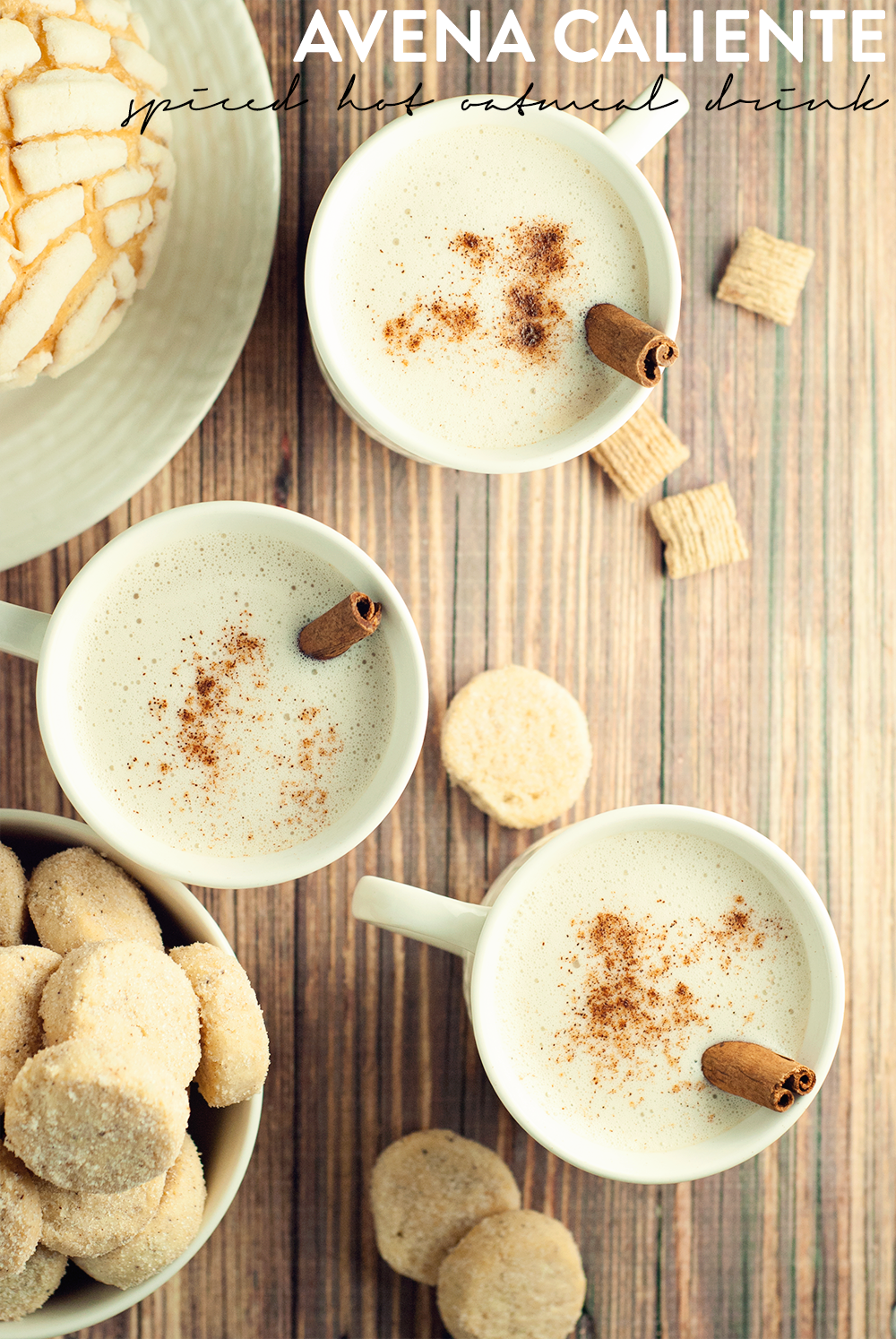 Warm your soul with this amazingly flavorful Avena Caliente (Spiced Hot Oatmeal Drink), perfect for cold winter nights!