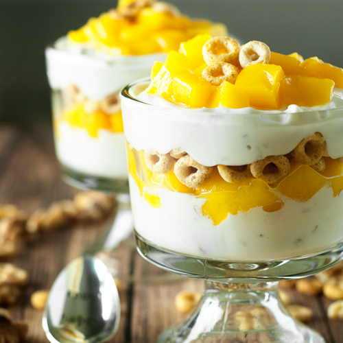 Walnut Mango Yogurt Parfait • A Simple Pantry