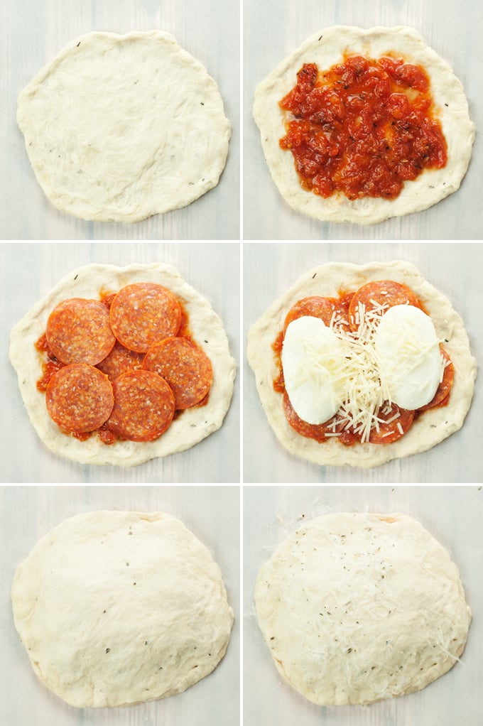 Pepperoni Pizza Waffles | asimplepantry.com