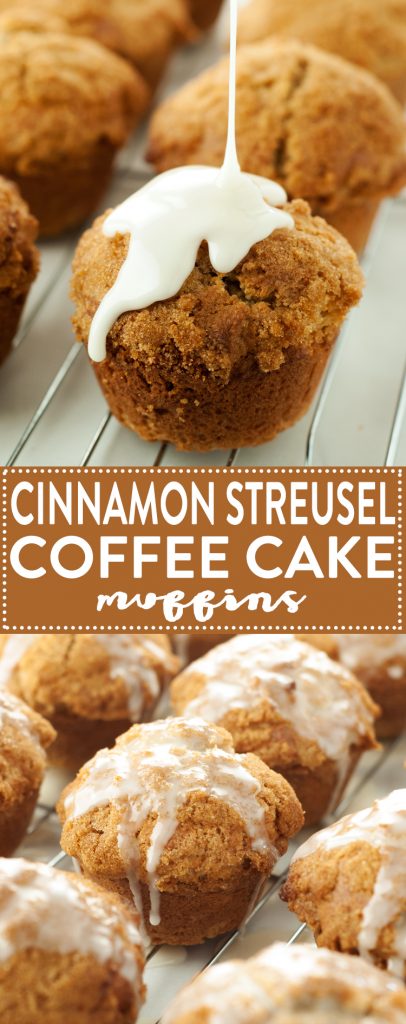 Cinnamon Streusel Coffee Cake Muffins • A Simple Pantry