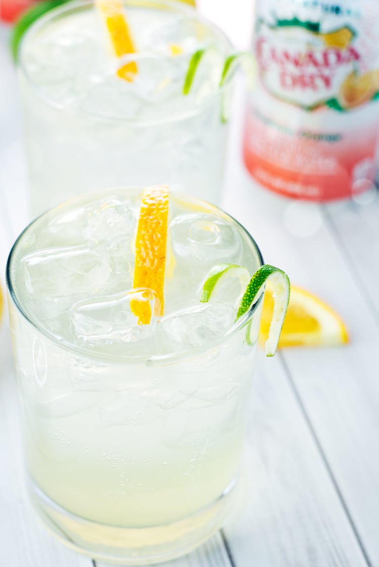 Orange Gin Buck Recipe | asimplepantry.com