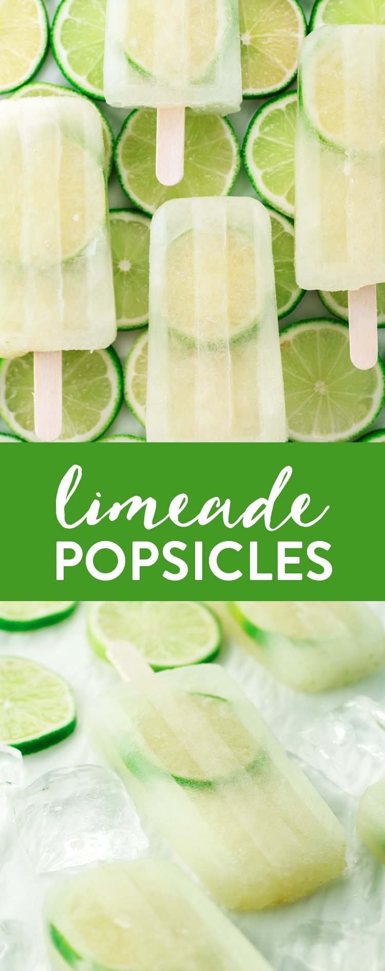 Limeade Popsicles | asimplepantry.com