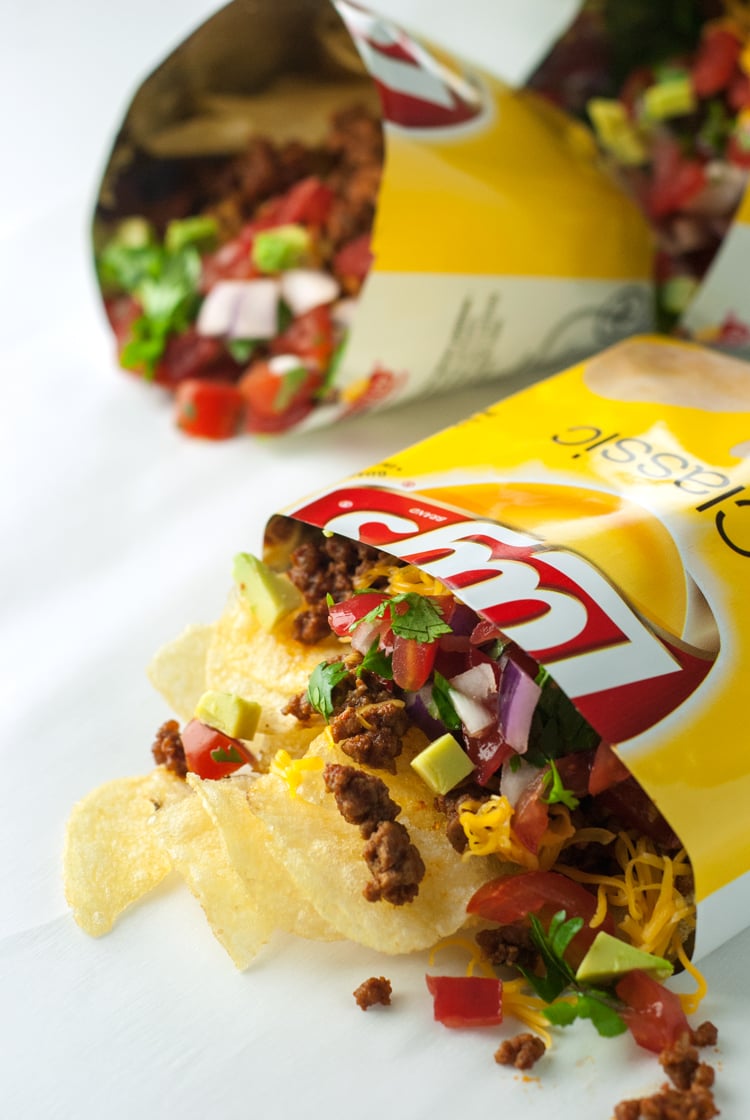 Potato Chip Taco Bags | asimplepantry.com