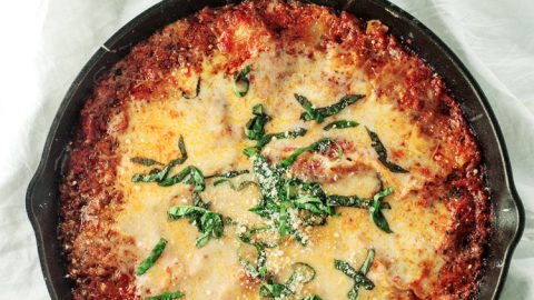 The Best Damn Easy Skillet Lasagna Recipe • A Simple Pantry