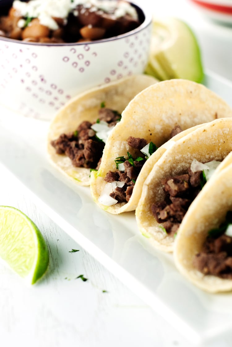 Carne Asada Mexican Street Tacos - A Simple Pantry