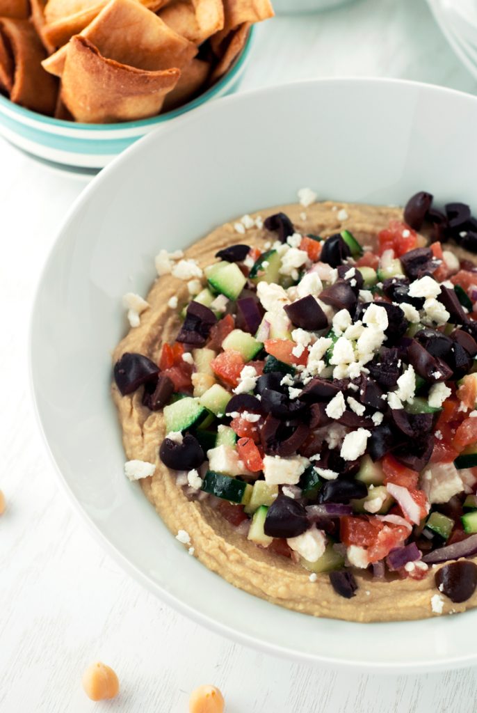 Zesty Loaded Mediterranean Hummus Dip A Simple Pantry