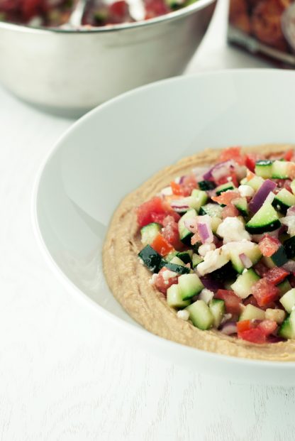 Zesty Loaded Mediterranean Hummus Dip A Simple Pantry