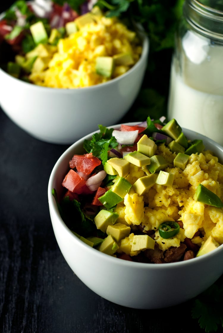 Southwestern Breakfast Bowls Recipe| asimplepantry.com