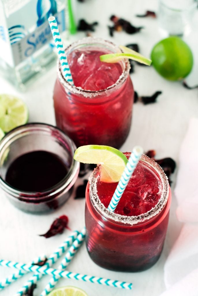 Hibiscus Margarita Recipe • A Simple Pantry