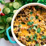Say hello to the one pot wonder, 30 minute meal of your dinner dreams! This super easy Cheesy Mexican Chili Rice is full of flavor and the perfect comfort food for any night of the week! | asimplepantry.com