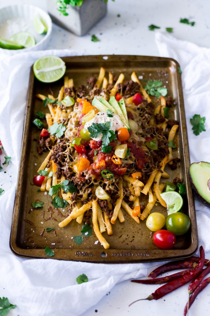 Fun and Festive Mexican Nacho Fries • A Simple Pantry