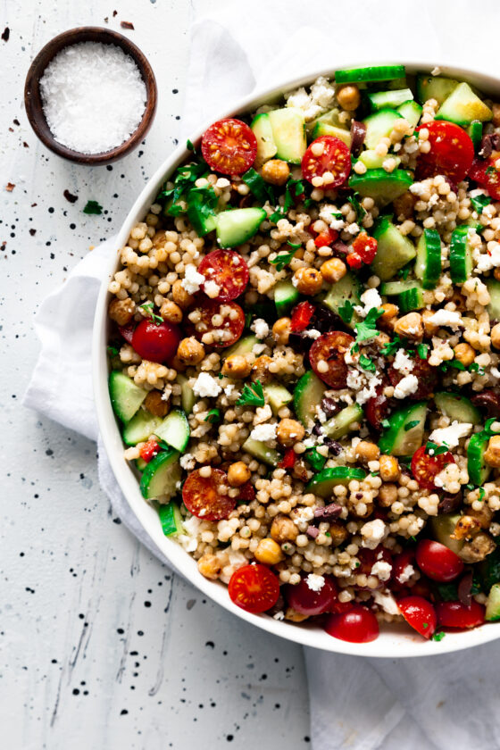 Mediterranean Chickpea Salad• A Simple Pantry