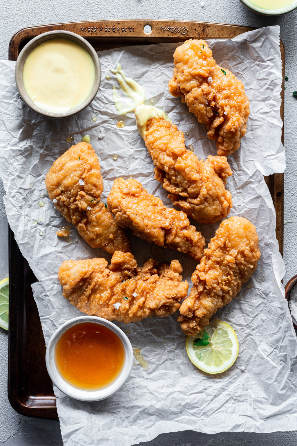 Hot Honey Chicken Tenders Recipe • A Simple Pantry