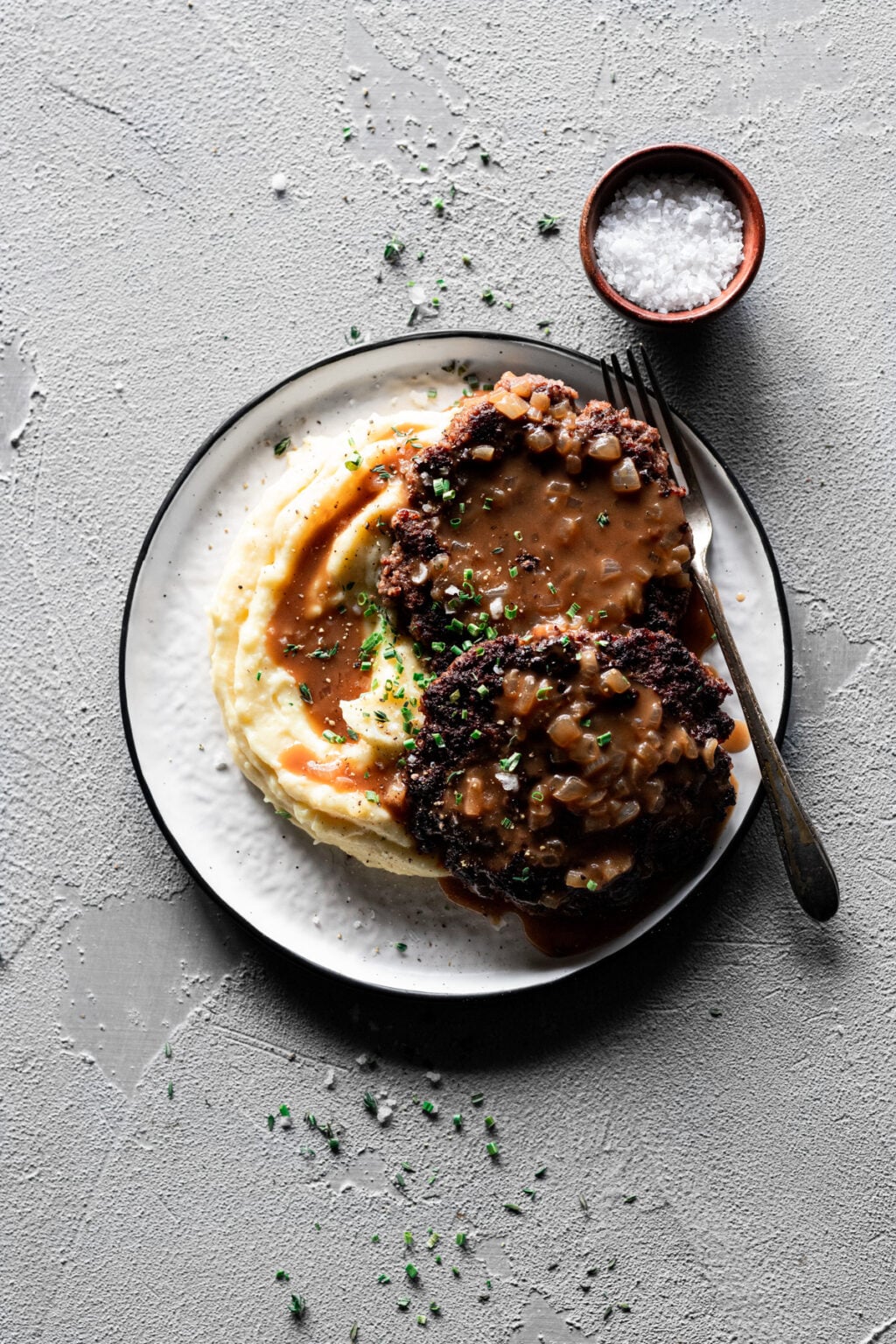 Easy Salisbury Steak With Gravy • A Simple Pantry