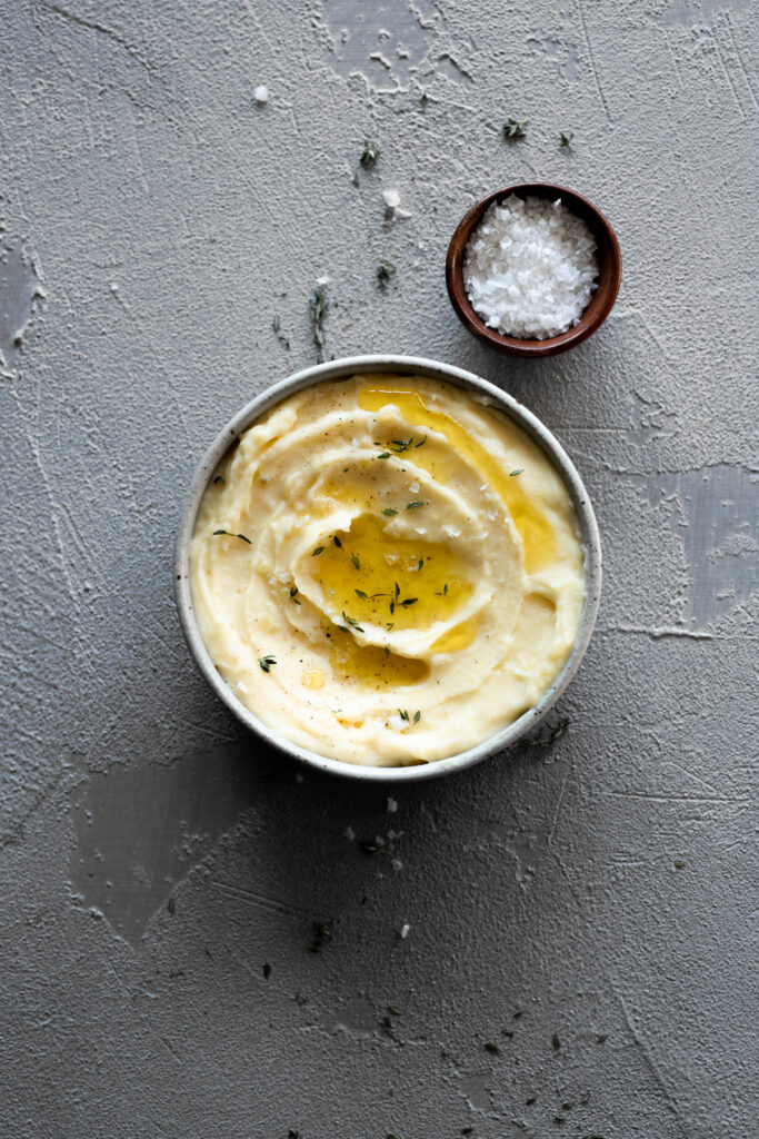 Herb Butter Creamy Mashed Potatoes • A Simple Pantry